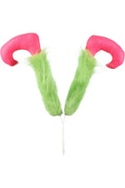 Shop For Pink Green Furry Legs Floral Stem 23.5"