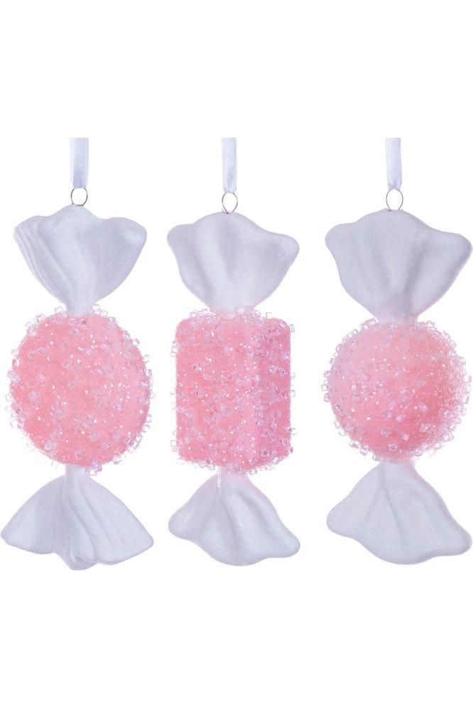 Shop For Pink Icy Sugar Flat Candy