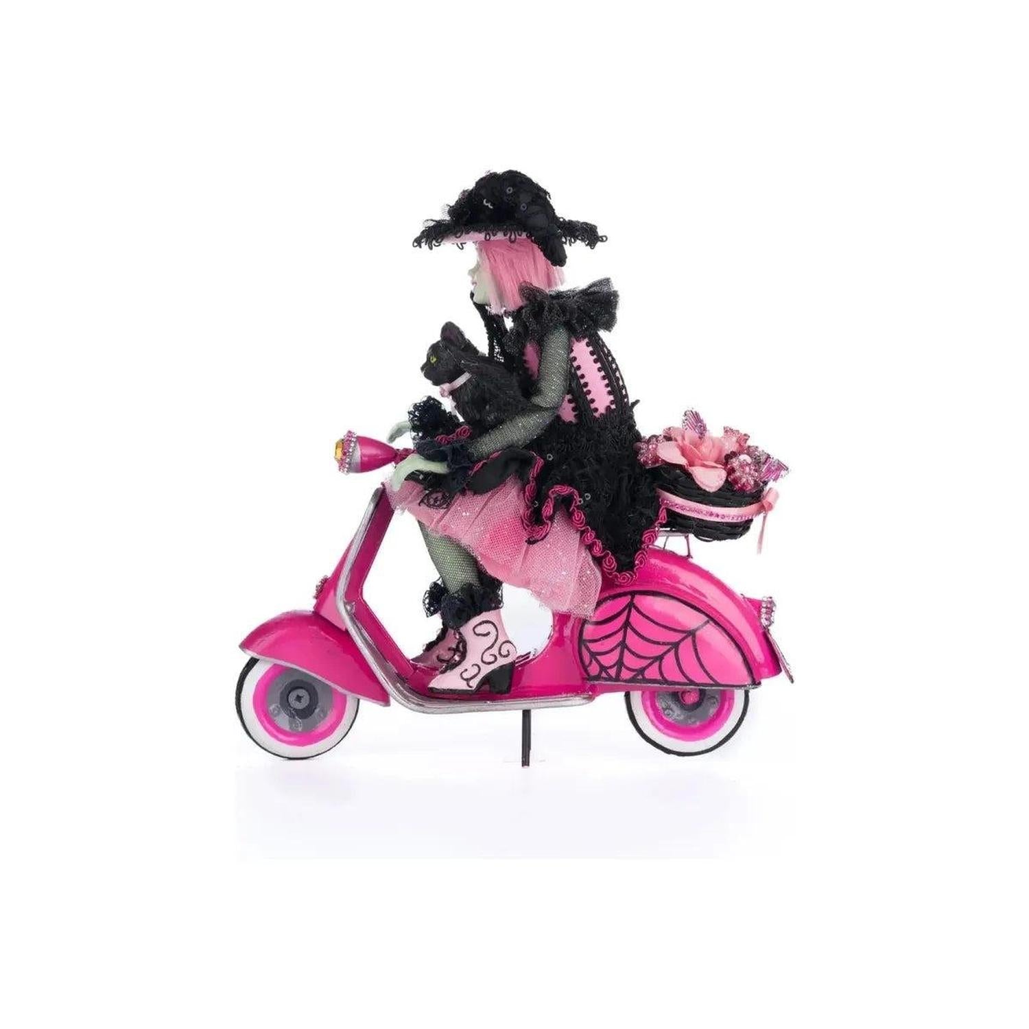 Shop For Pink Panic Possession Rosalie On Vespa Tabletop