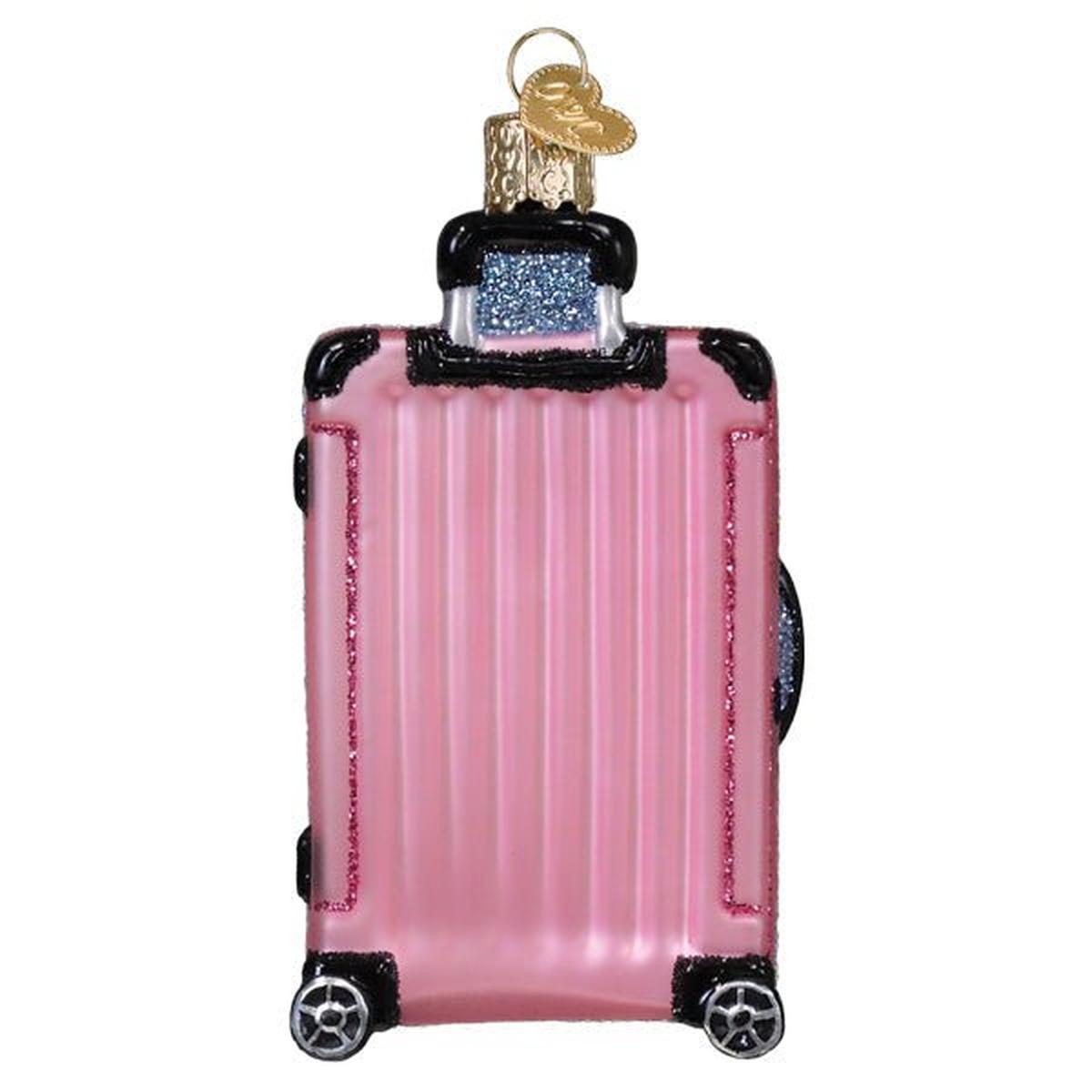 Shop For Pink Rolling Suitcase Ornament