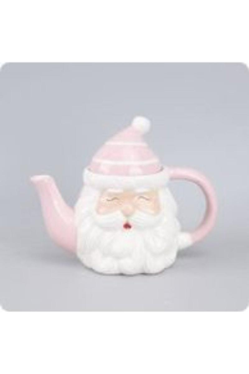 Shop For Pink Santa Decorative Teapot