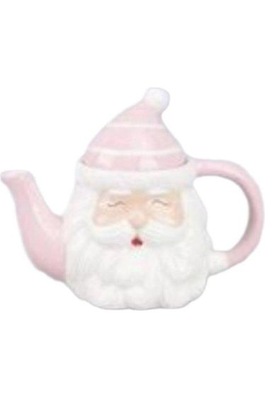 Shop For Pink Santa Decorative Teapot