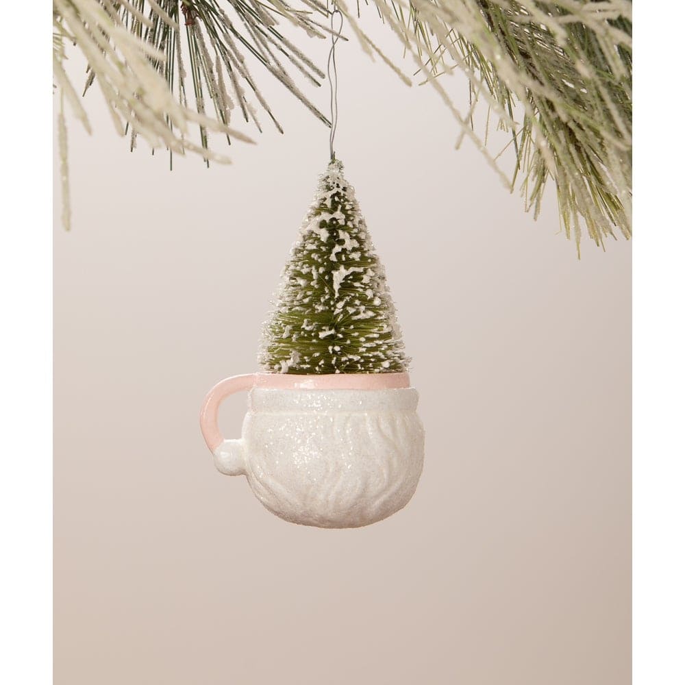 Shop For Pink Santa Mug Ornament
