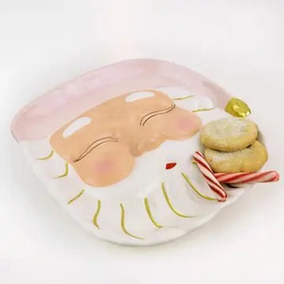 Shop For Pink Santa Platter