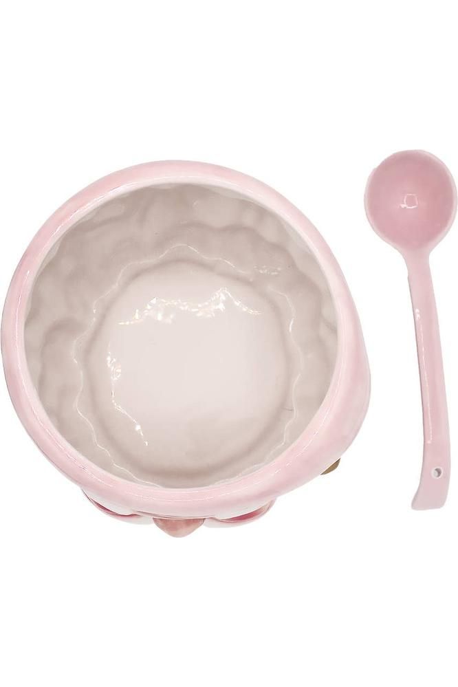 Shop For Pink Santa Punch Bowl & Ladle