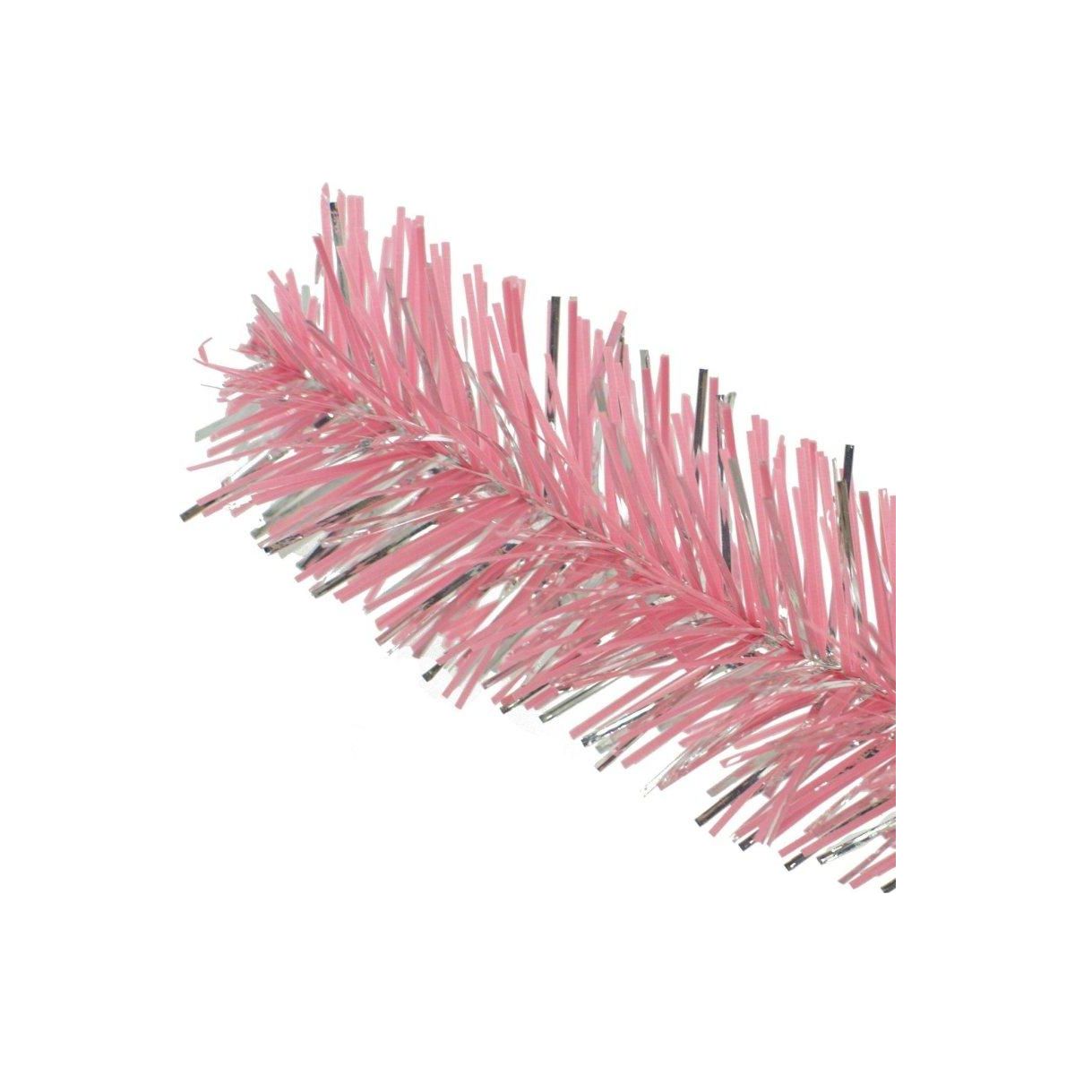 Shop For Pink & Silver Tinsel Garland at Michelle's aDOORable Creations