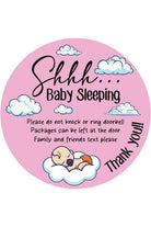 Shop For Pink Sleeping Baby Front Door Decor