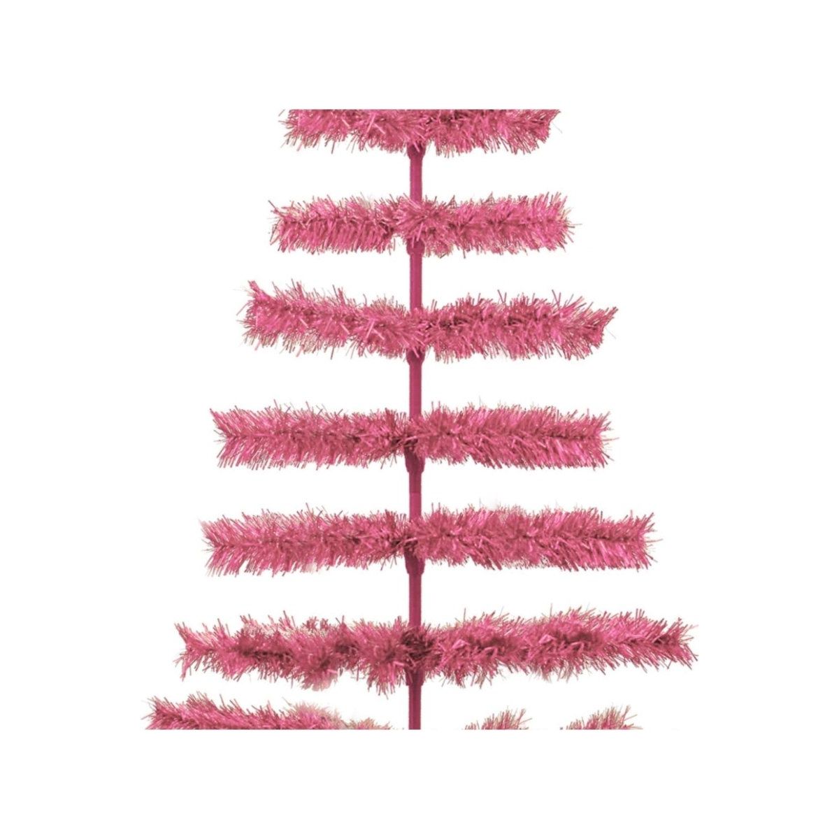 Shop For Pink Tinsel Christmas Tree