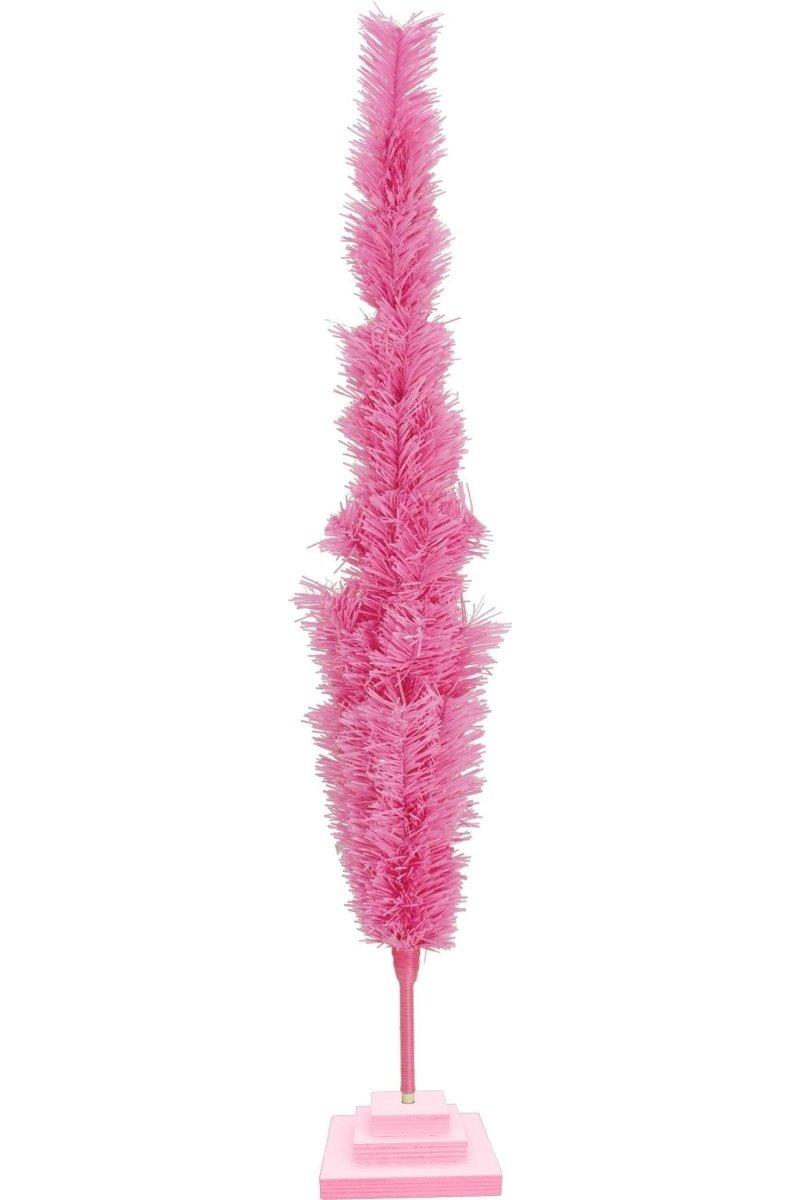 Shop For Pink Tinsel Christmas Tree