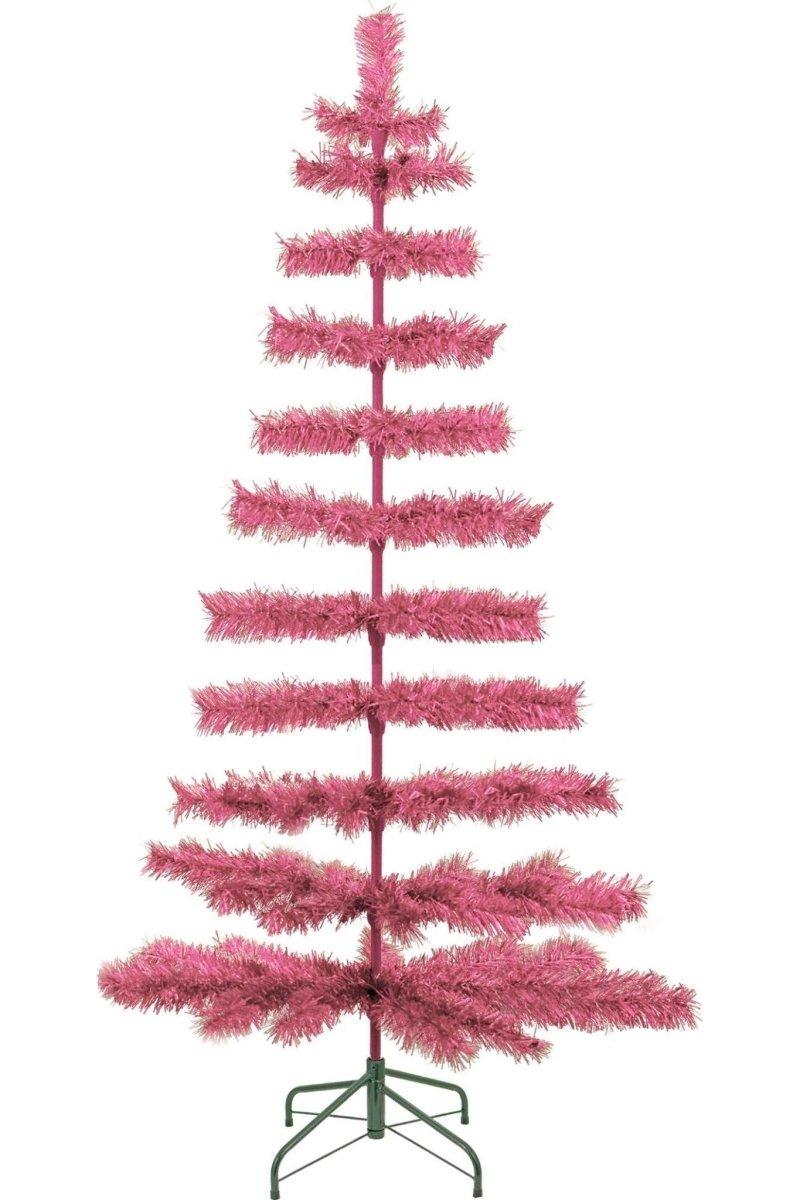 Shop For Pink Tinsel Christmas Tree