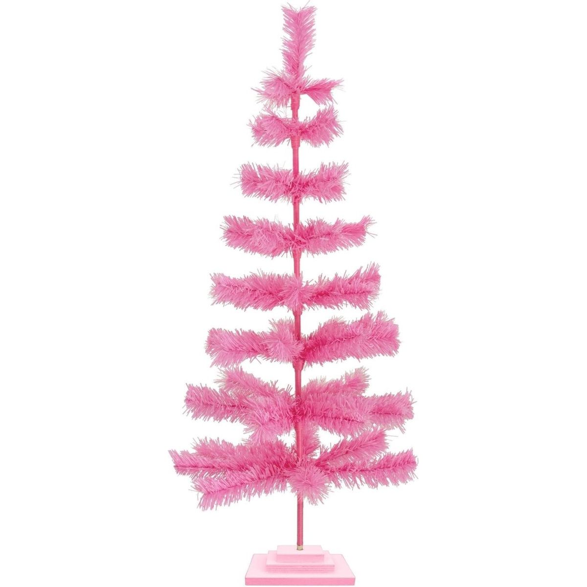 Shop For Pink Tinsel Christmas Tree