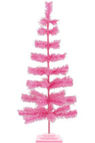 Shop For Pink Tinsel Christmas Tree