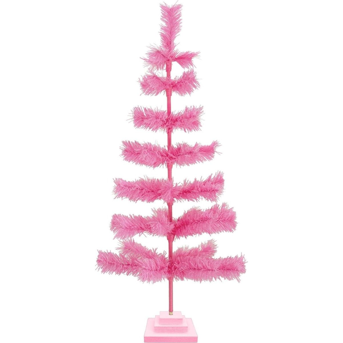 Shop For Pink Tinsel Christmas Tree