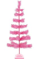 Shop For Pink Tinsel Christmas Tree