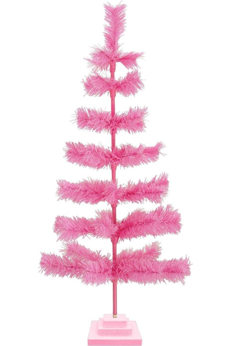 Shop For Pink Tinsel Christmas Tree