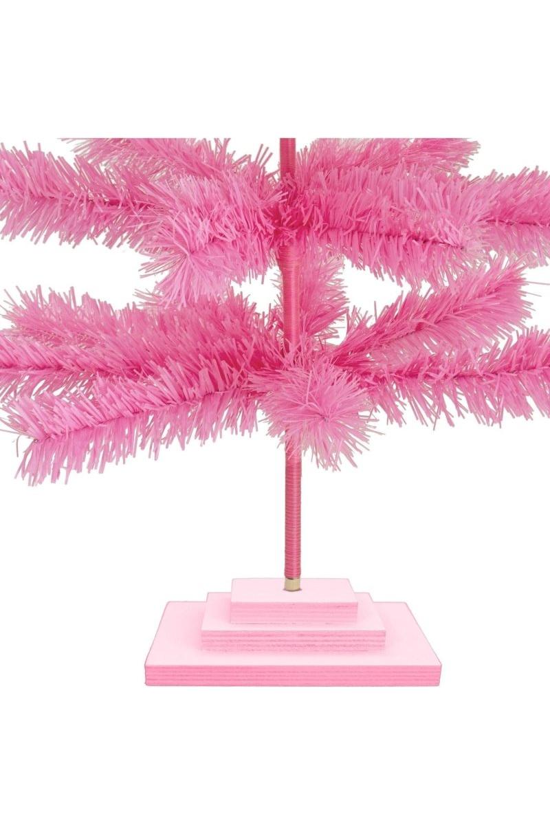 Shop For Pink Tinsel Christmas Tree