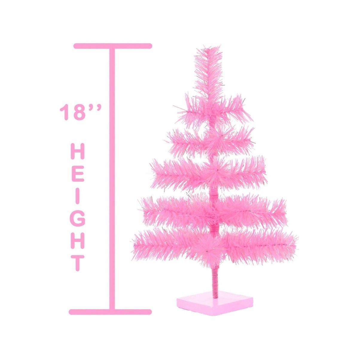 Shop For Pink Tinsel Christmas Tree