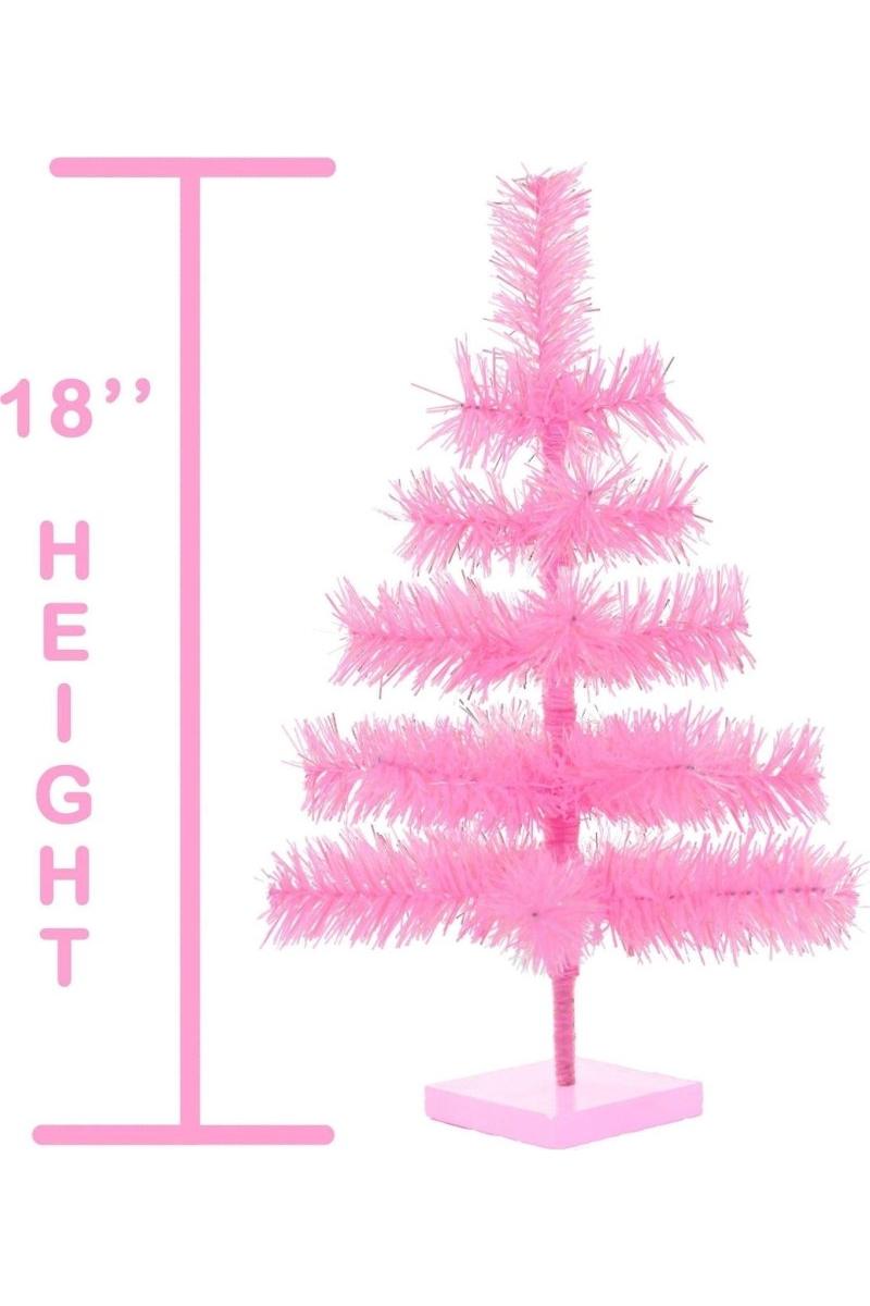 Shop For Pink Tinsel Christmas Tree