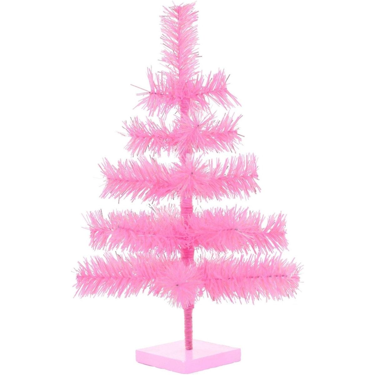 Shop For Pink Tinsel Christmas Tree
