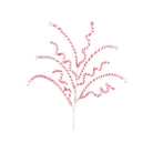 Shop For Pink & White Peppermint Spiral Floral Spray 31"