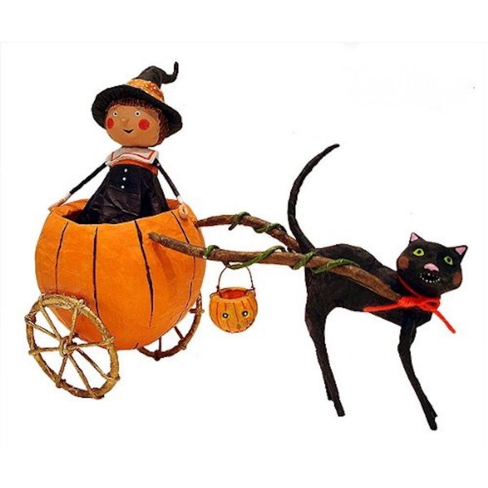 Shop For Piper's Pumpkin Ride Halloween Lori Mitchell Collectible Figurine