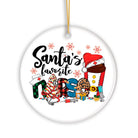 Shop For Plaid Santa’s Favorite Nurse Ornament