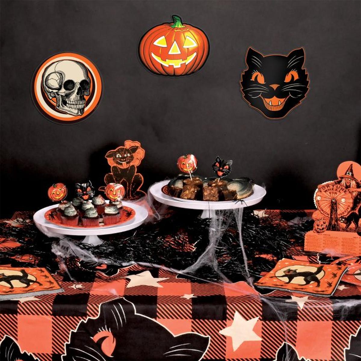 Shop For Plastic Vintage Halloween Cutouts (Set of 3)