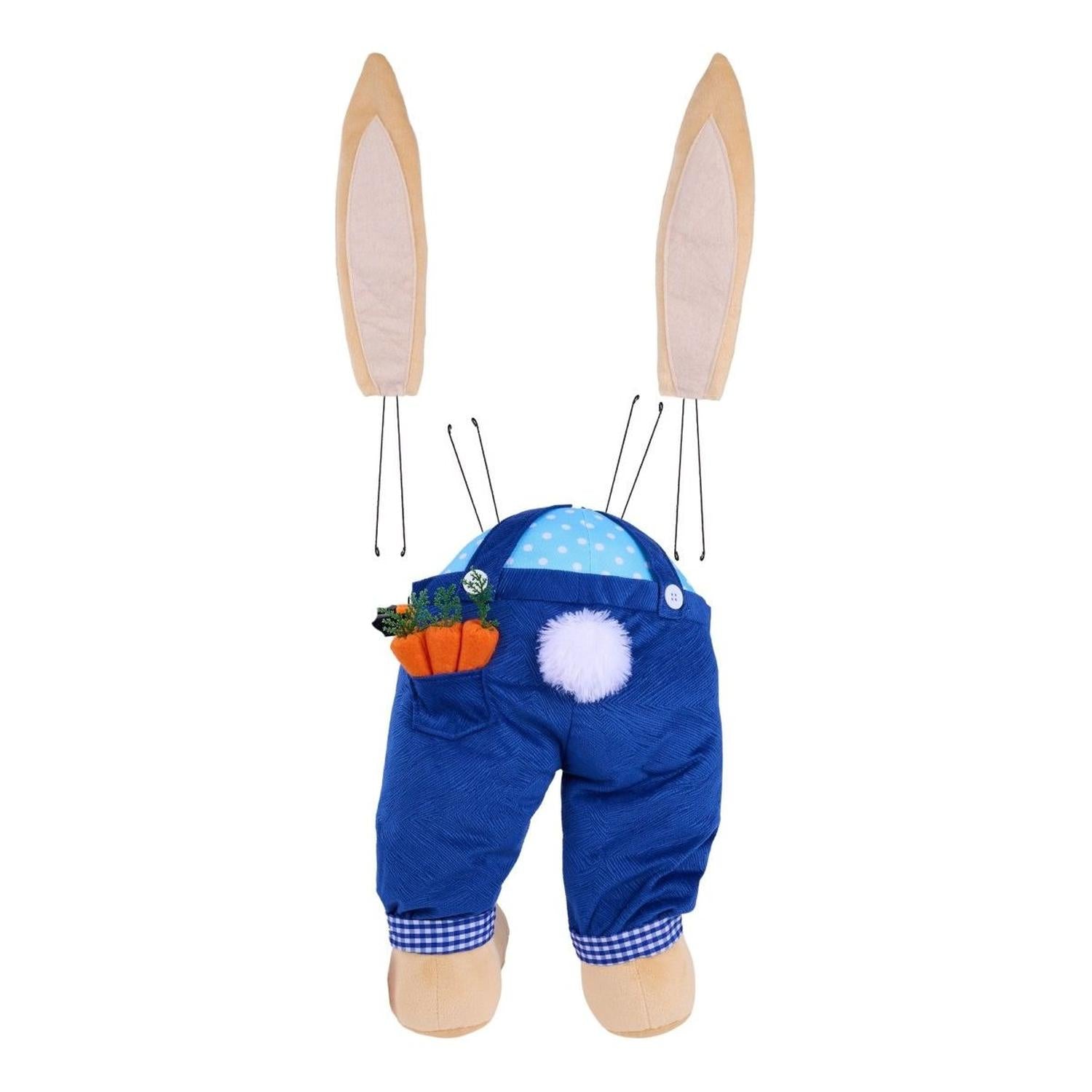 Plush Boy Bunny Wreath Decor Kit