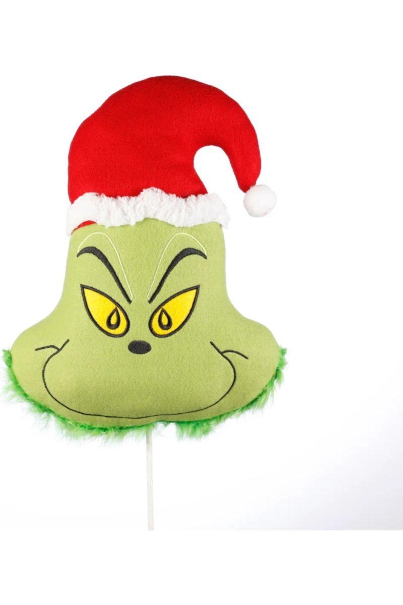 Shop For Plush Green Monster Head Pick 24"