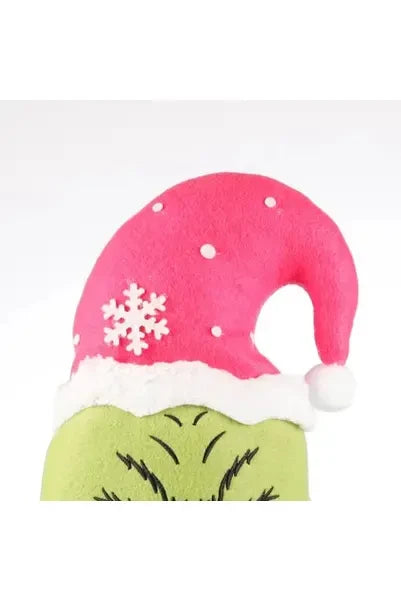 Shop For Plush Pink Green Grinch Floral Stem 23.5"