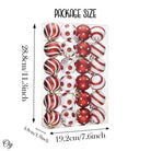 Shop For Polka Dot and Candy Cane Ornament Bundle, Set of 24