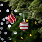 Shop For Polka Dot and Candy Cane Ornament Bundle, Set of 24