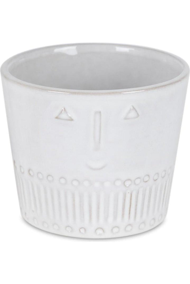 Shop For Porcelain Face Planter (Set of 2) 82513DS