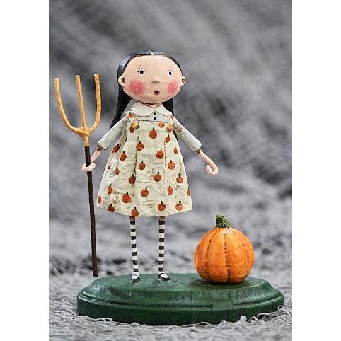 Shop For Pru the Pumpkin Farmer Fall Figurine