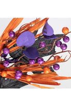 Shop For Pumpkin, Berries, Leaves and Grass Pick: Purple at Michelle's aDOORable Creations