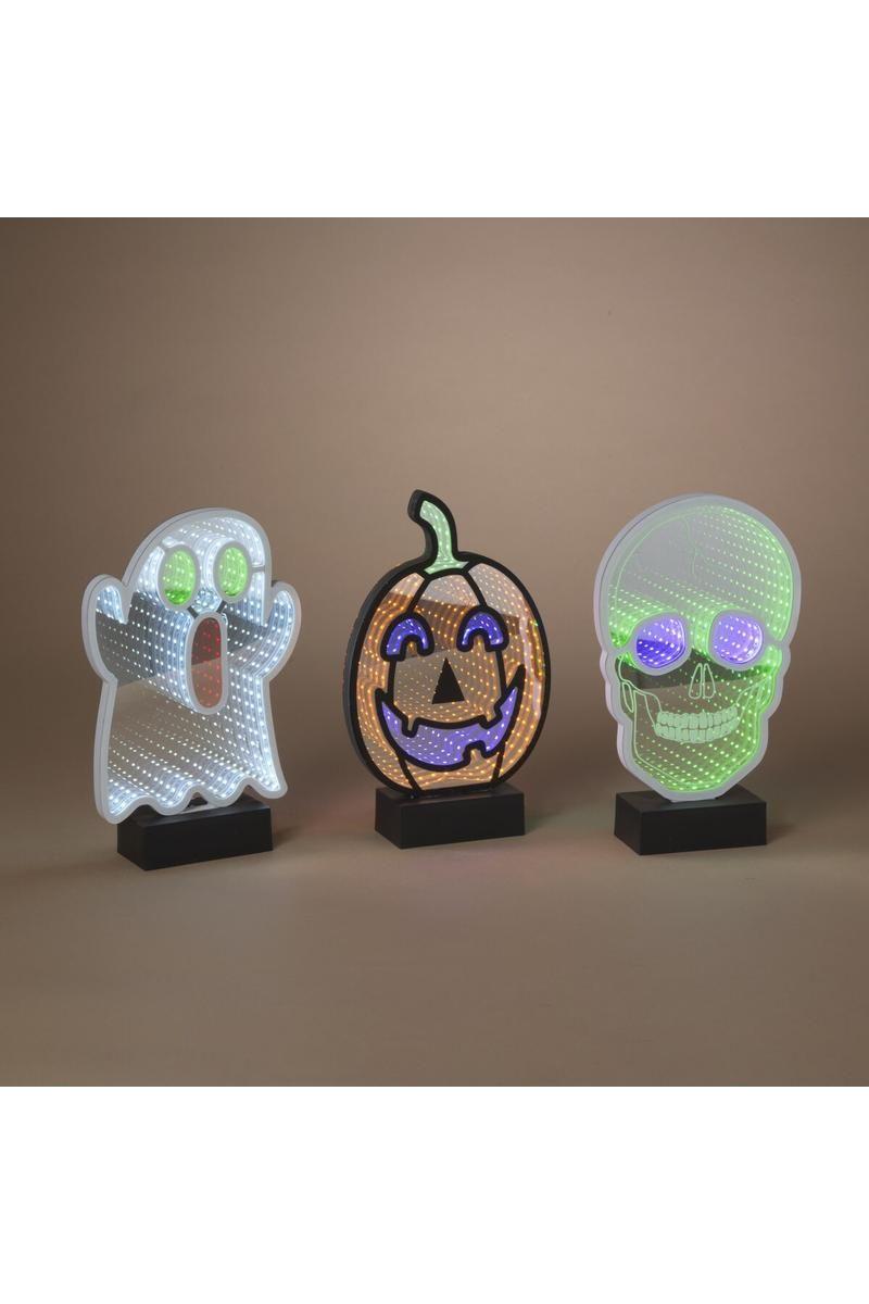 Shop For Pumpkin Infinity Light Display 11"H