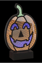 Shop For Pumpkin Infinity Light Display 11"H