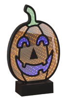 Shop For Pumpkin Infinity Light Display 11"H