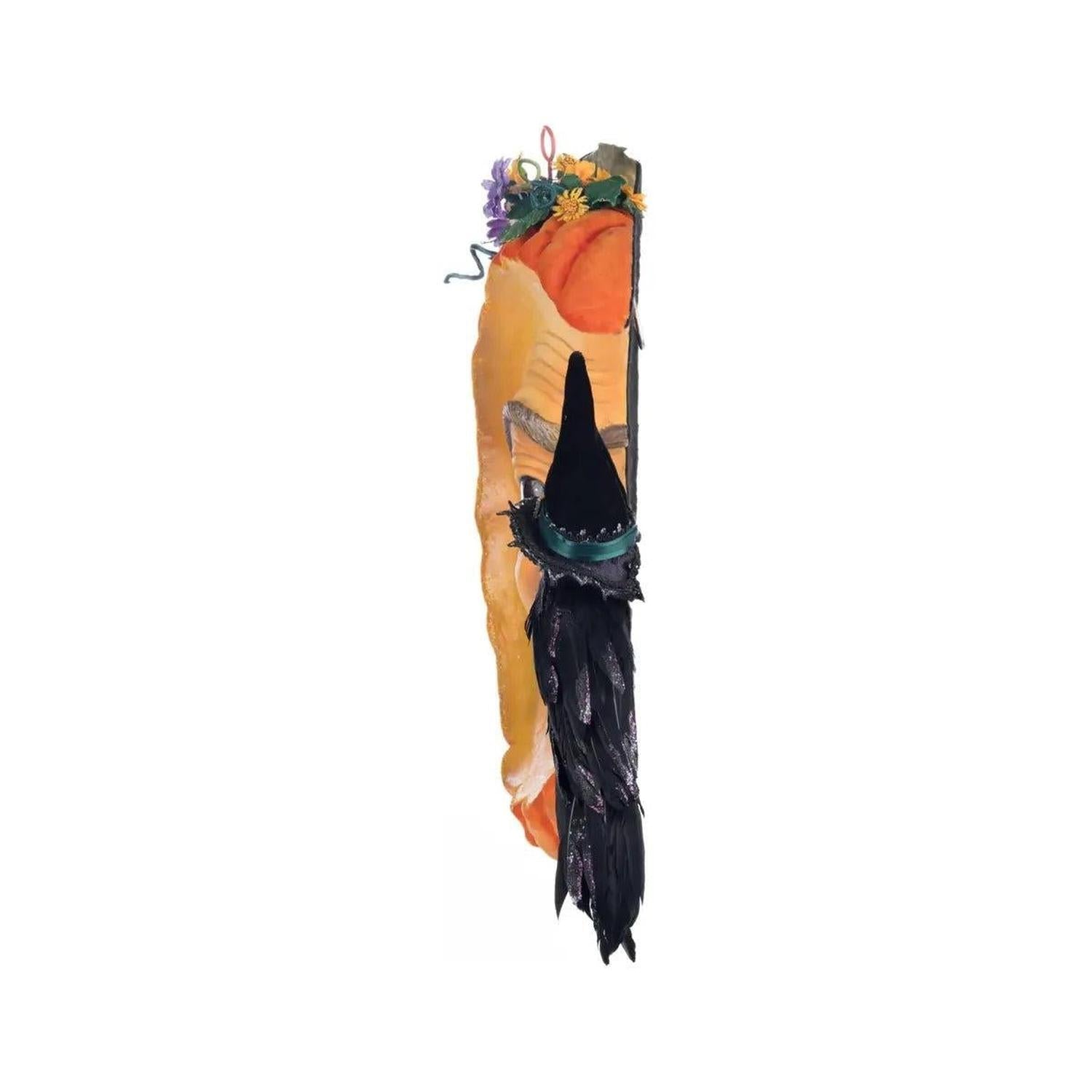 Shop For Pumpkin Moon Witch Wall Piece or Tabletop