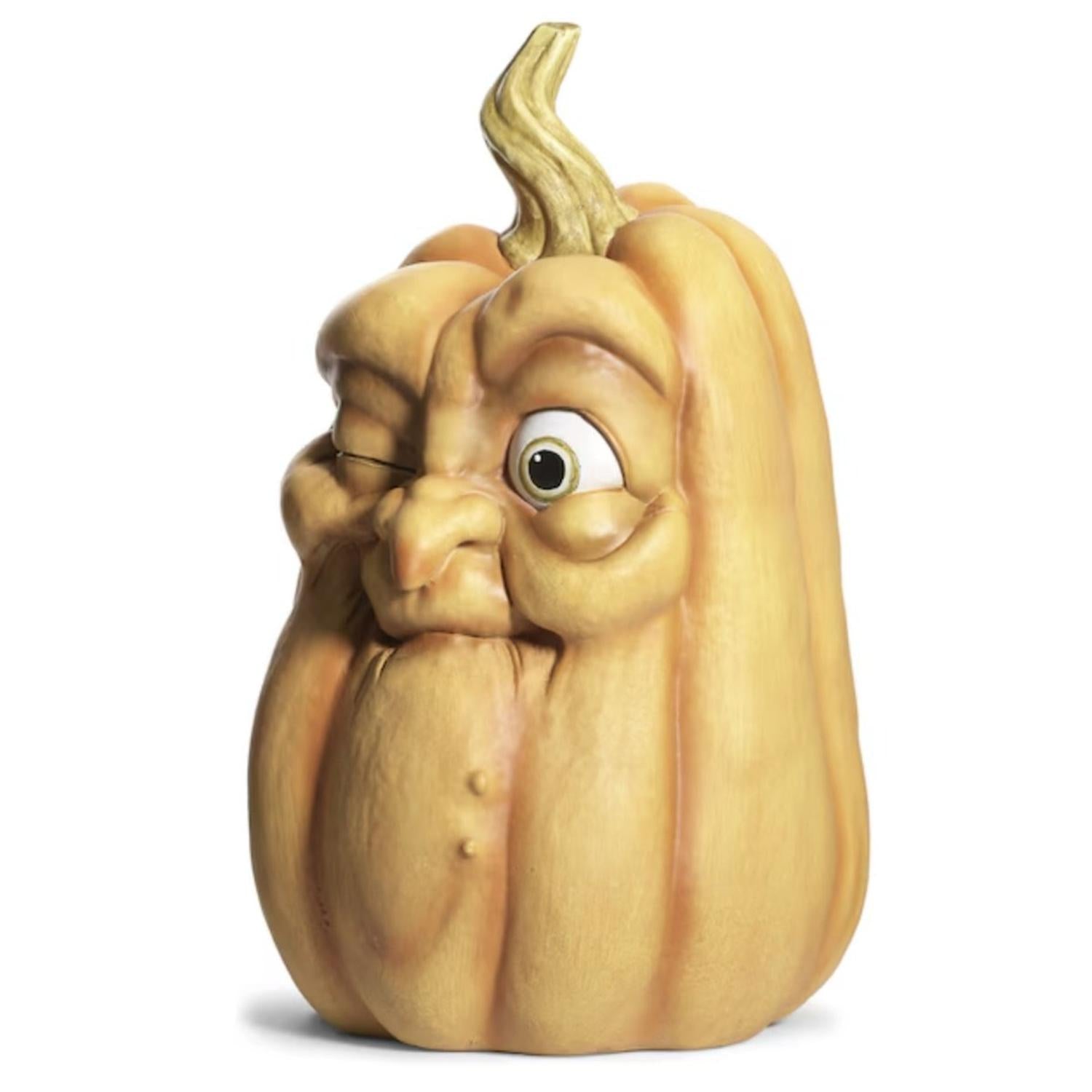 Pumpkin With Old Man Face