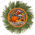 Shop For Pumpkins Season Fall Round Sign