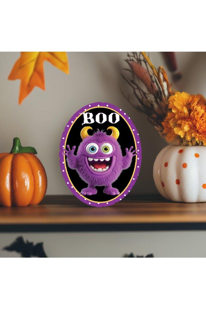 Shop For Purple Boo Furry Monster Sign