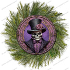 Shop For Purple Groom Portrait Skeleton Sign