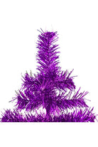 Shop For Purple Tinsel Christmas Tree