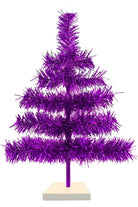 Shop For Purple Tinsel Christmas Tree