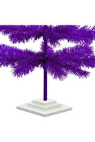 Shop For Purple Tinsel Christmas Tree