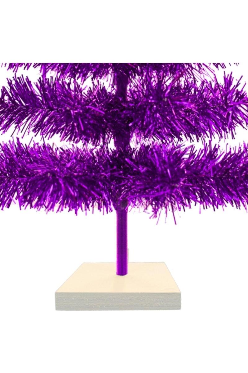 Shop For Purple Tinsel Christmas Tree