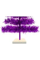 Shop For Purple Tinsel Christmas Tree