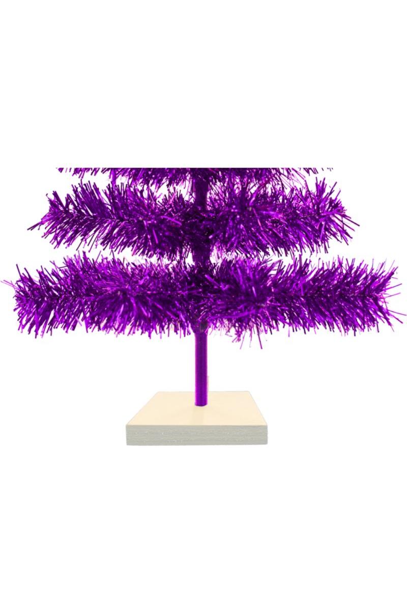 Shop For Purple Tinsel Christmas Tree