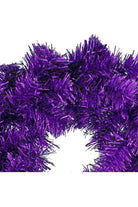 Shop For Purple Tinsel Christmas Wreaths